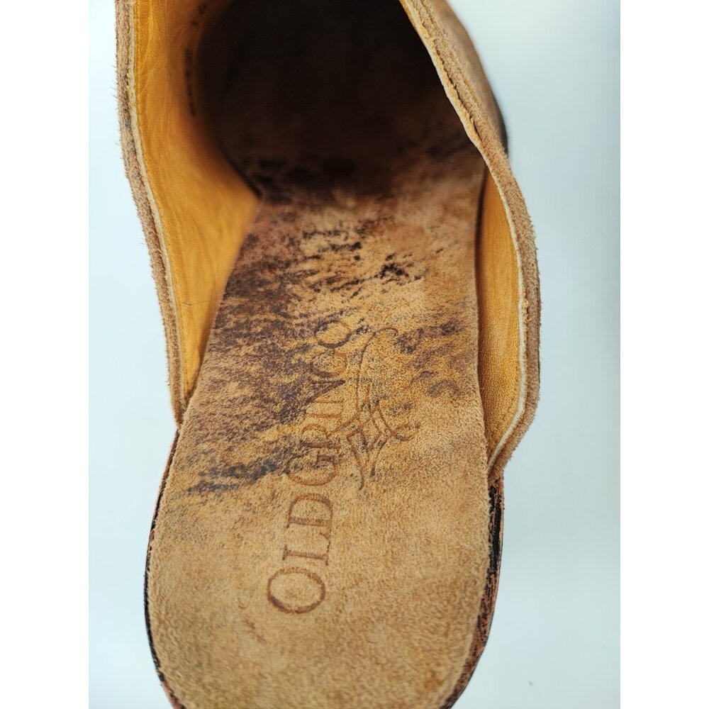 Old Gringo Women’s Leopardito Mules Slide Brown Leather Size 7.5B US - Picture 9 of 9